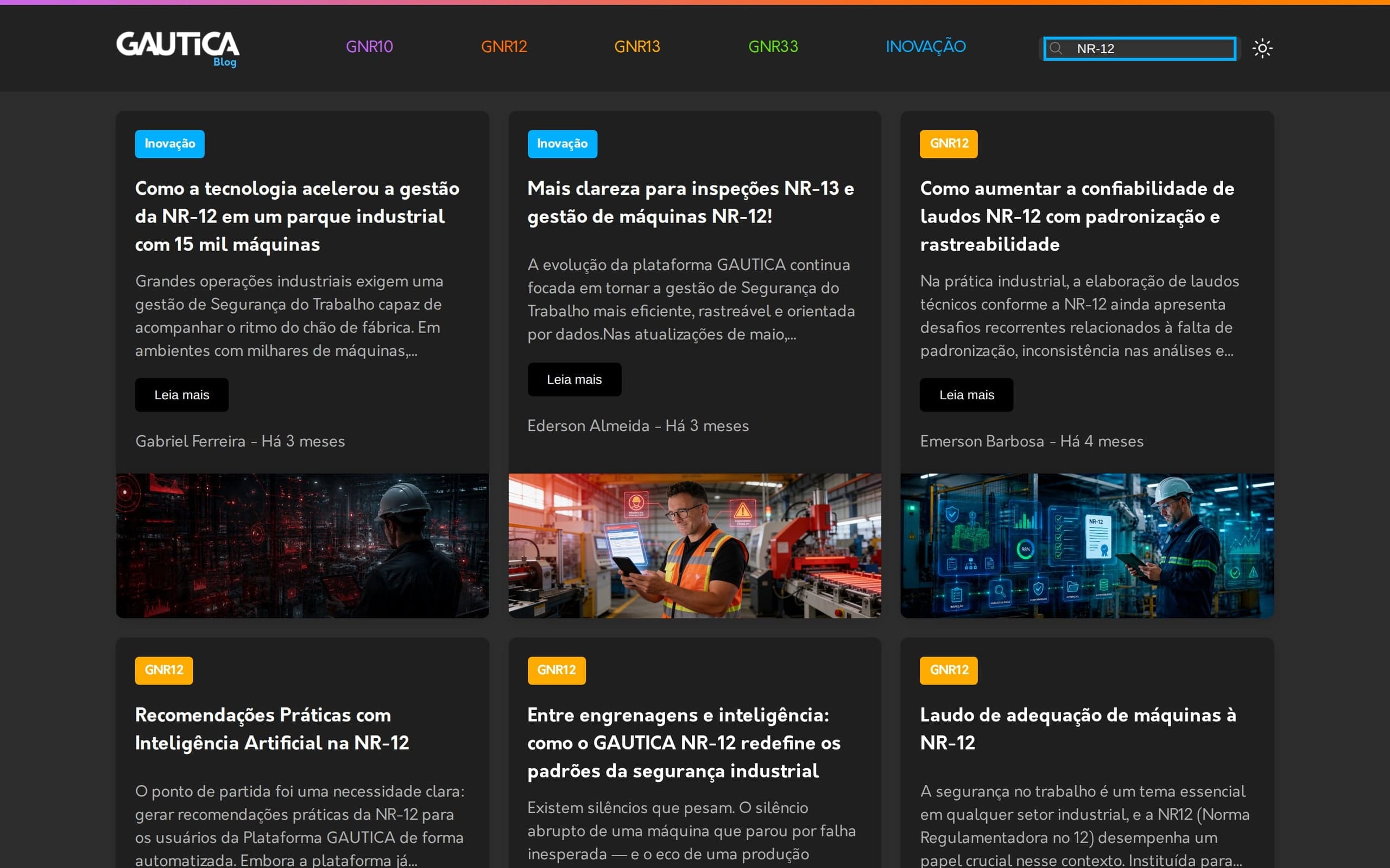 Busca do blog da GAUTICA mostrando artigos sobre NR-12